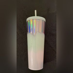 NWT Starbucks Holiday 2021 Mint Wave Iridescent Venti Tumbler
